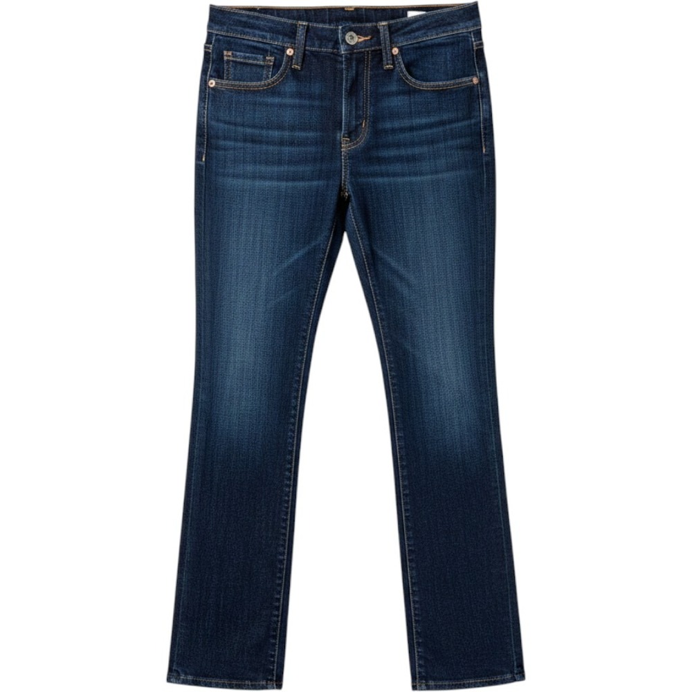 Levi's 515 Bootcut Jeans Womens 4M W27 L32 Dark Wash Stretch Denim